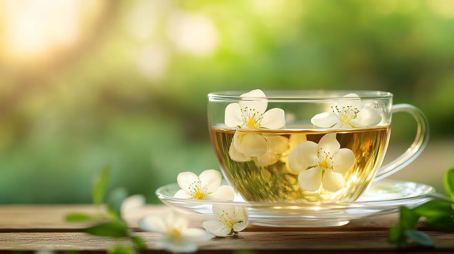 Té verde con jazmín